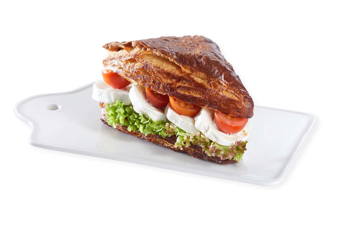 Triangolo Brezel farcito Credito foto: Gourmand Pastries 